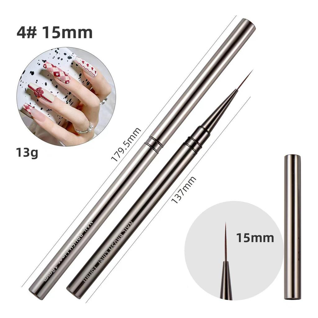 Professional Japanese Nail Art Liner Pen: Perfect for Salons, Outlining, Dotting, Lines, and Color Painting