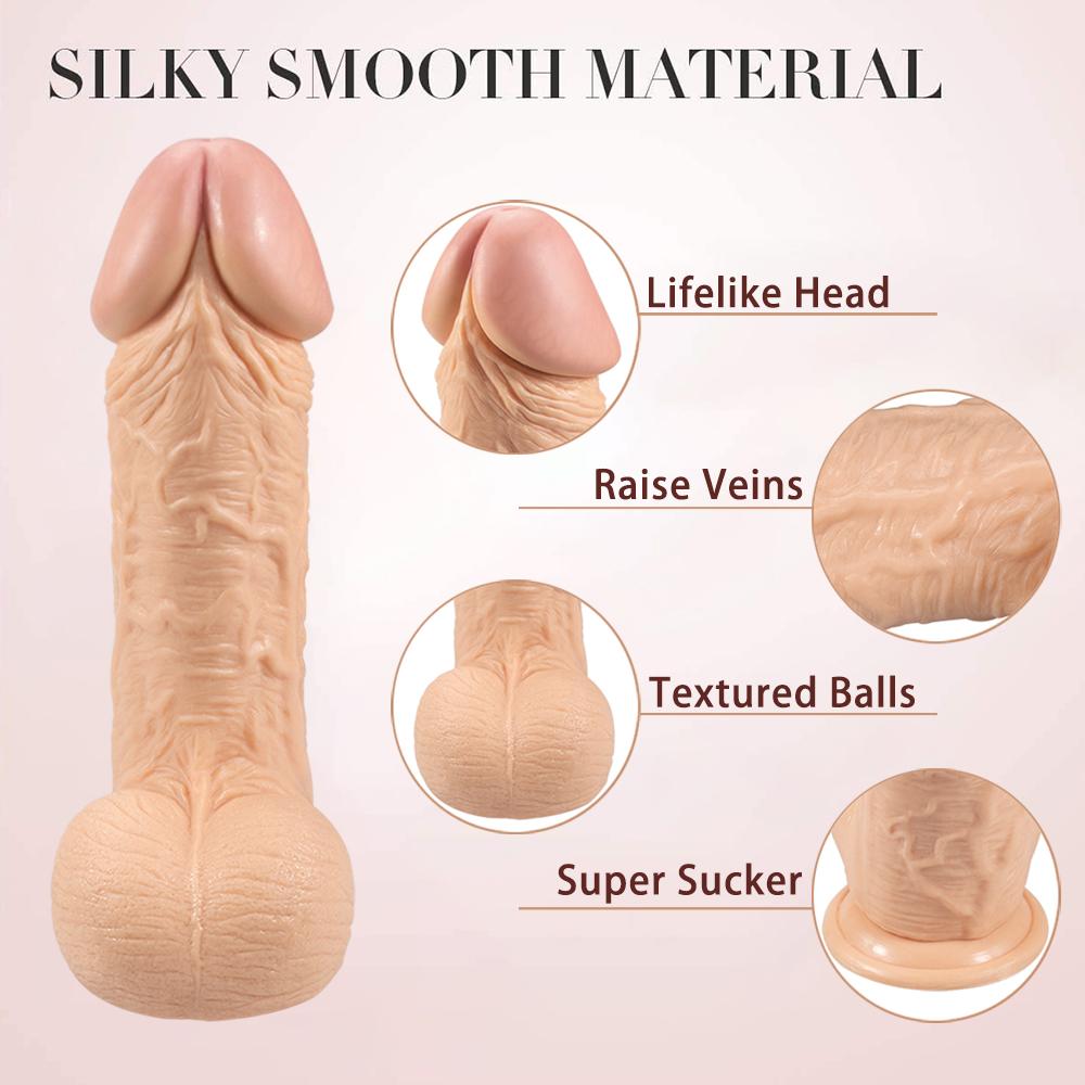 Voksenprodukter for stor dildo for analplugg SM sexleketøy for kvinner Onanist enorm penis monsterdildo