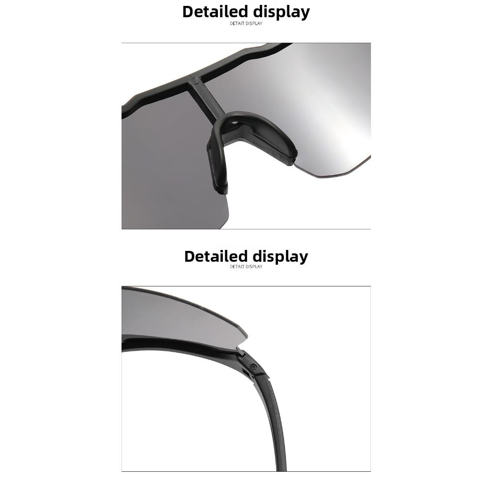 Neue Herren- und Damen-Gleichscheiben-Fahrbrillen Sonnenbrillen Mode Outdoor-Sport-Sonnenbrillen Trend