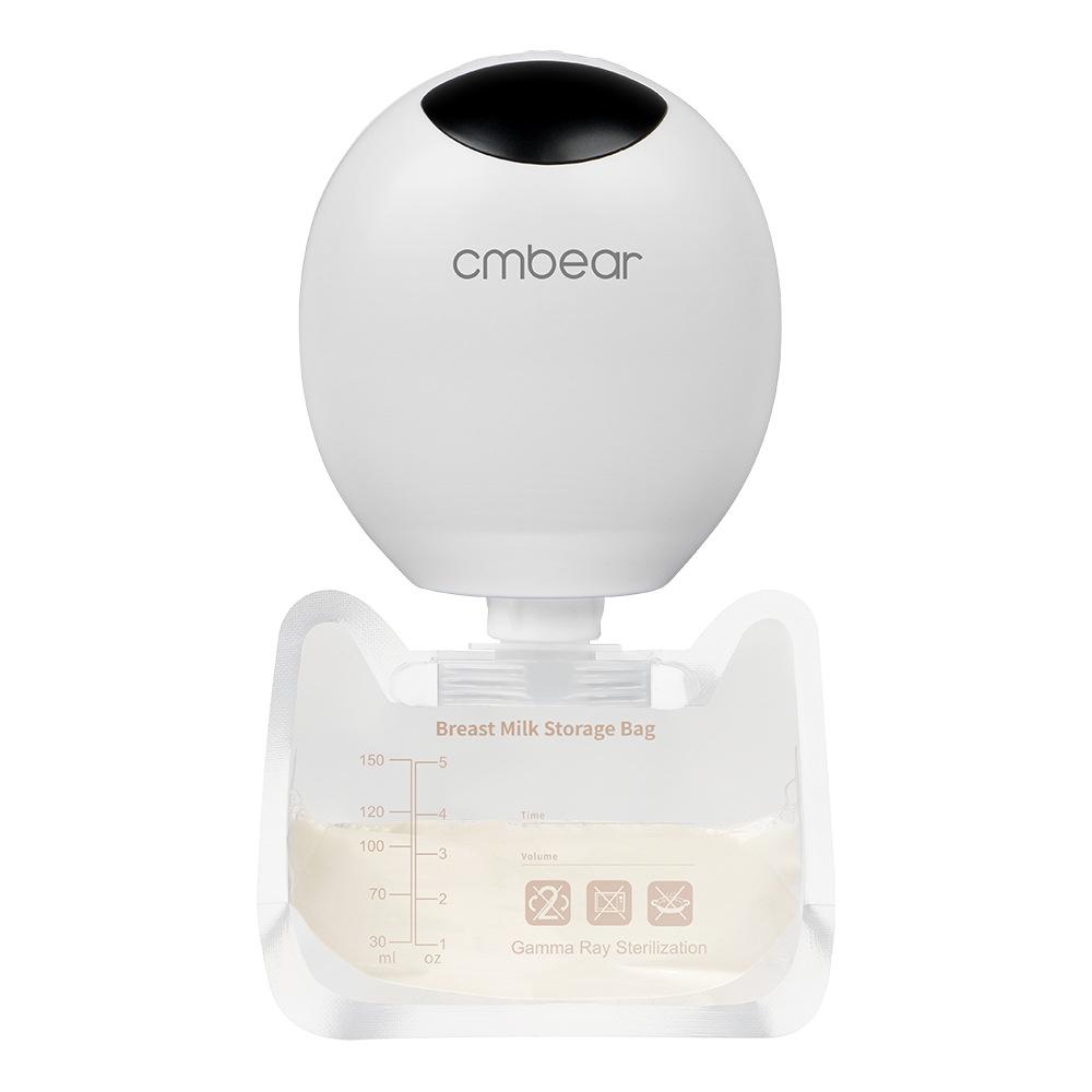 Cmbear ZRX-0205 Pompă de sân portabilă pentru alăptare Pompă electrică portabilă pentru sân Mâini libere 3