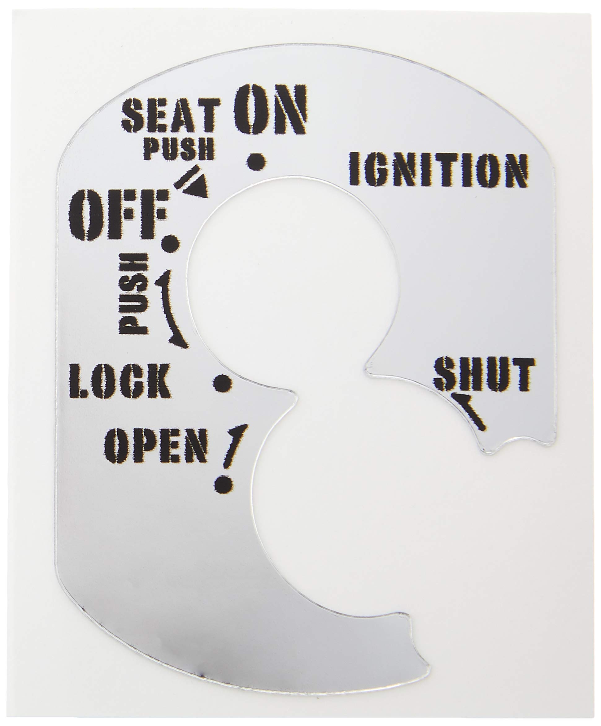 

Наклейка на цилиндр ключа RinParts для Zoomer Type 2 с покрытием 1113133