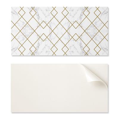 Dekoracyjny Panel Winylowy Samoprzylepny - Do Przedpokoju 120X60 Cm Geometryczne Wzory Na Tle