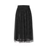JUZUI Women's Elegant Lace A-Line Midi Skirt