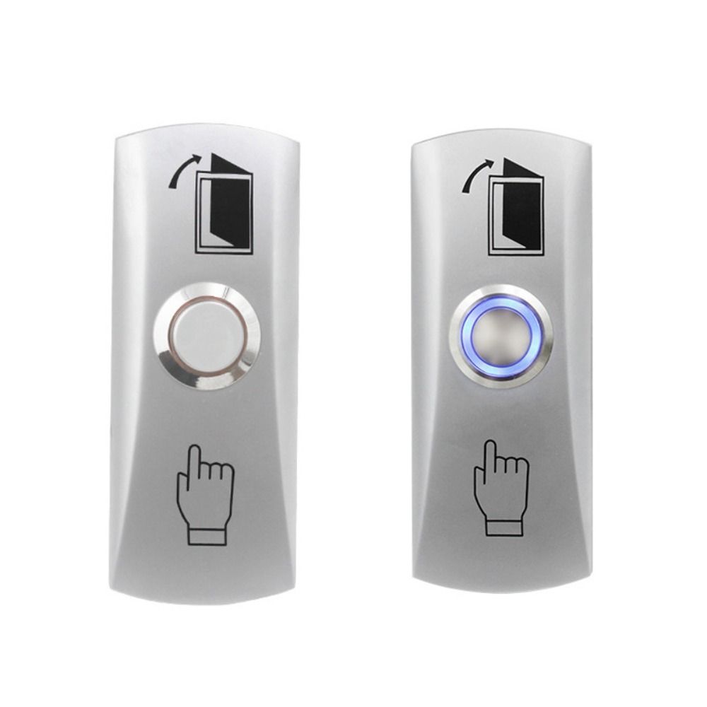 Zinc Alloy Access Control Button Waterproof Door Exit Button Professional Door Opening Switch Gate