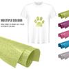 DIY Heat Press Sticker Transfer Film, Glitter Glitter Glitter Lettering Film