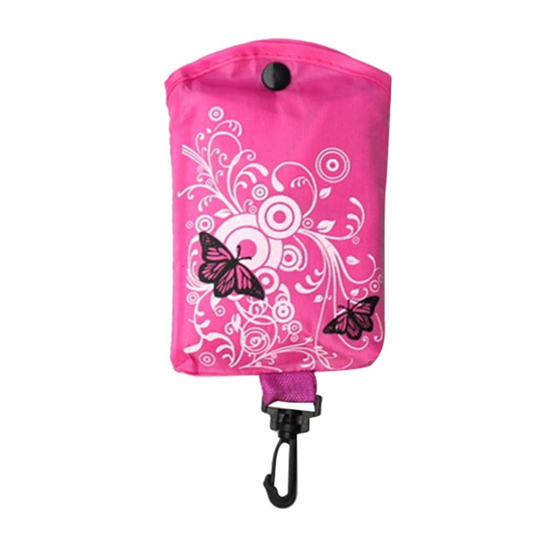 

Женская складная тканевая сумка для покупок розы красного