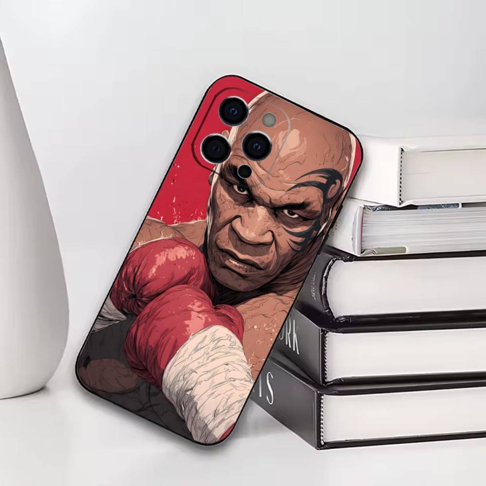 Mike Tyson  Phone Case For iPhone17,16,15,14,13,12,11 Plus,Pro Others Soft Black Cover