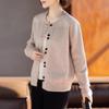 Women S Casual Knit Cardigan For Middle Aged Moms Spring Outerwear