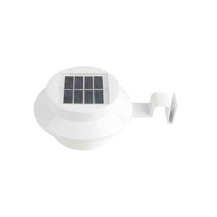 Solar-Außenzaunleuchte mit wasserdichter LED zur Beleuchtung von Gartenwegen