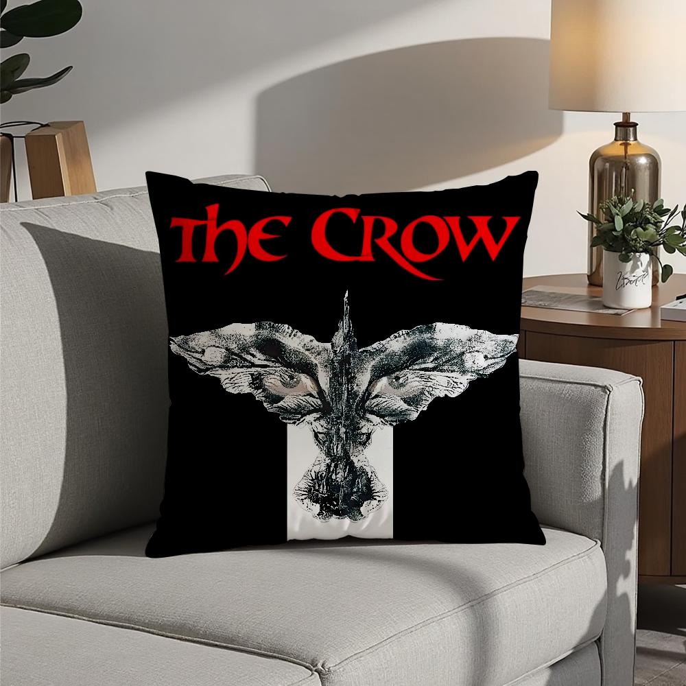 Hot-Movie The C-Crow Pillow Case 3D Print Polyester Fiber 40*40cm Home Sofa Throw Decoration Festival Gift