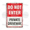 No Trespassing Plaque Private Property Waring Metal Sign Beware of Dog Private Jetty No Public Use Do Not Enter Restricted Area