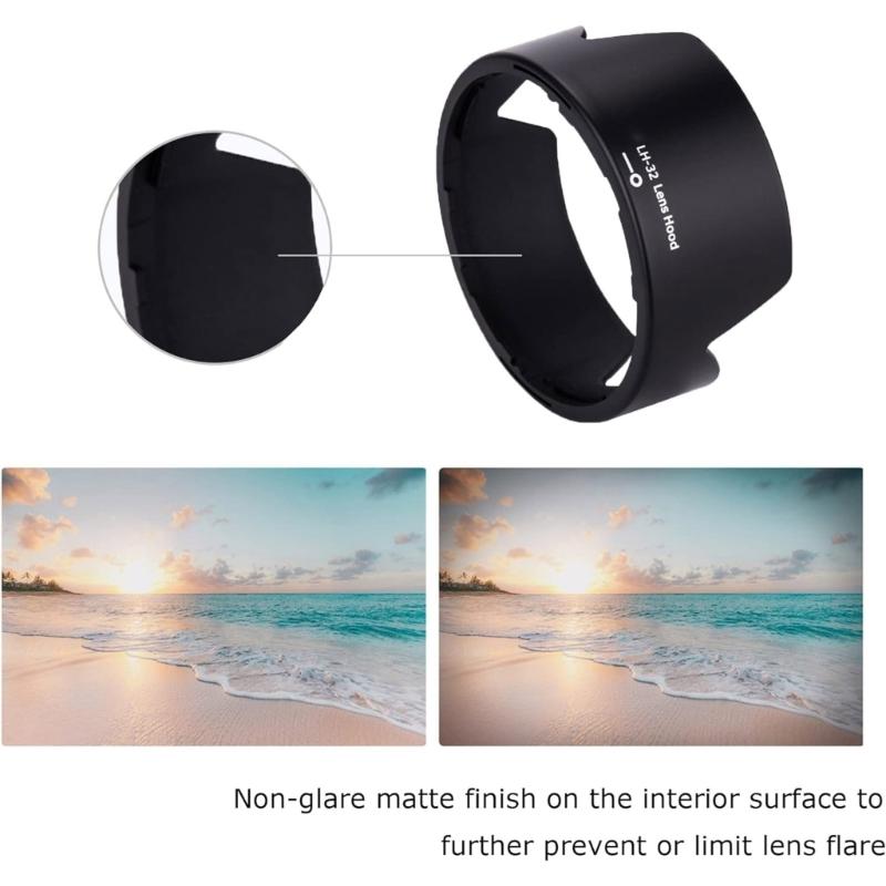 Lens Hood Reversible Guard For S DX 18-140mm 18-105mm 18-135mm 18-70mm Ensures Clear Photography