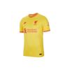 Herren Trainings Sport Kurzarm Fußballtrikot SW Fan Edition Saison 21-22 Liverpool Auswärts Gelb DB5902-704
