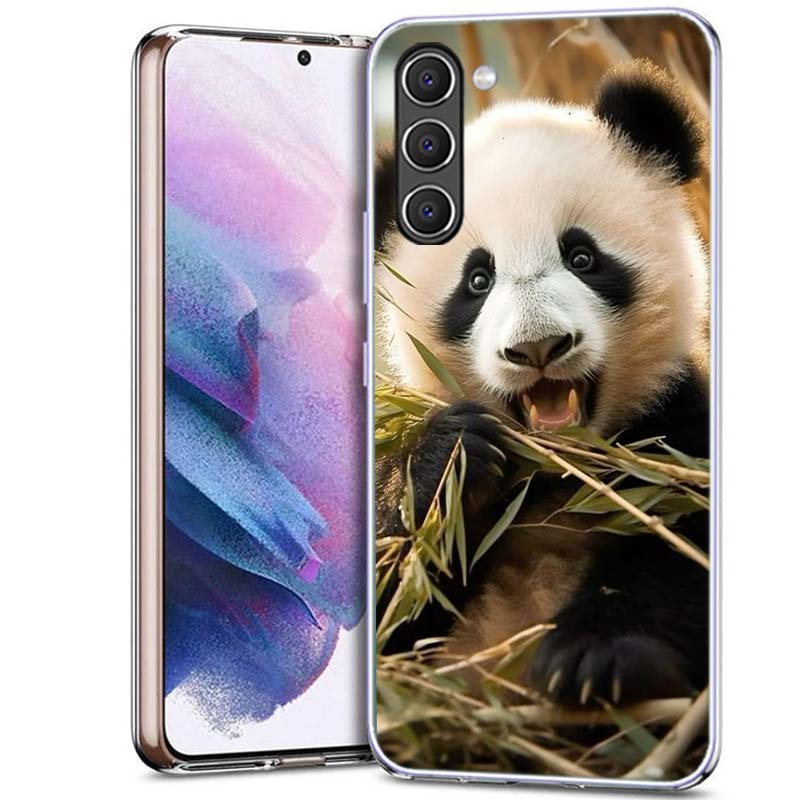 Panda Baby, Riesenpanda Familie Handyhülle für Samsung A54 A14 A24 A34 A17 A37 A57 A55 A35 A25 A15 A13 A23 A33 A53 A07 A05S A04S