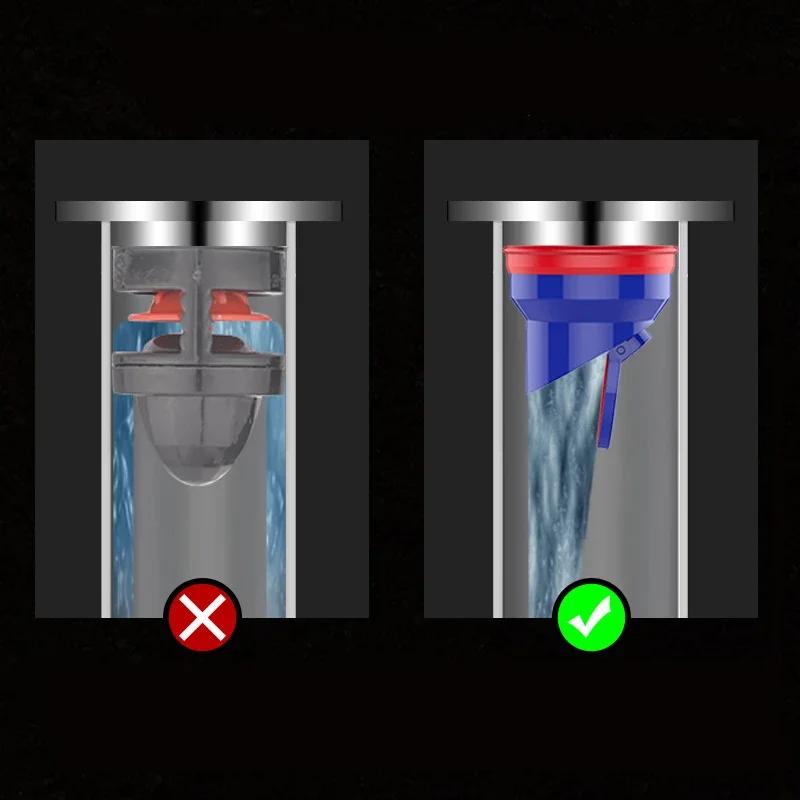 Stor fortrengning kjøkken bad vannavløpsfilter gulvsil pluggfelle sifon vask anti lukt skadedyrforebygging deodorant