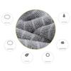 Striped Coral Velvet Bath Towel Set Fast Absorbing Thick Plush Texture Luxurious Spa-Grade Soft Bathroom Products