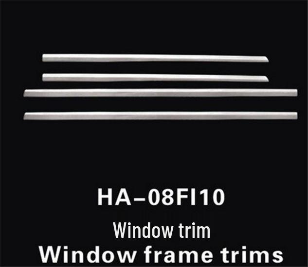 Honda Fit Window Bright Strip Modification Sticker (2003-2013 Hatchback/Sedan)
