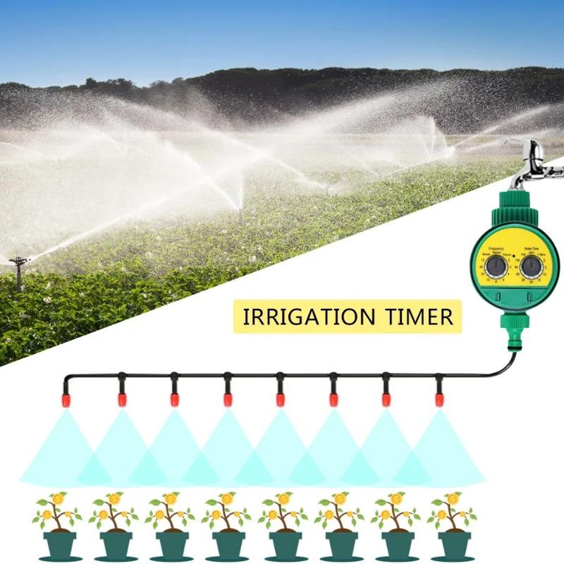Timed Irrigation Controller Automatic Sprinkler Controller Home Garden Programmable Valve Hose Water Timer Faucet Watering Timer
