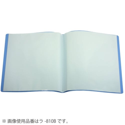 KOKUYO File Clear File A5 40 Sheets Blue La-822B