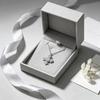 S925 Sterling Silver Women's Necklace, Retro Cross Clavicle Pendant, Luxe High-End Accessory