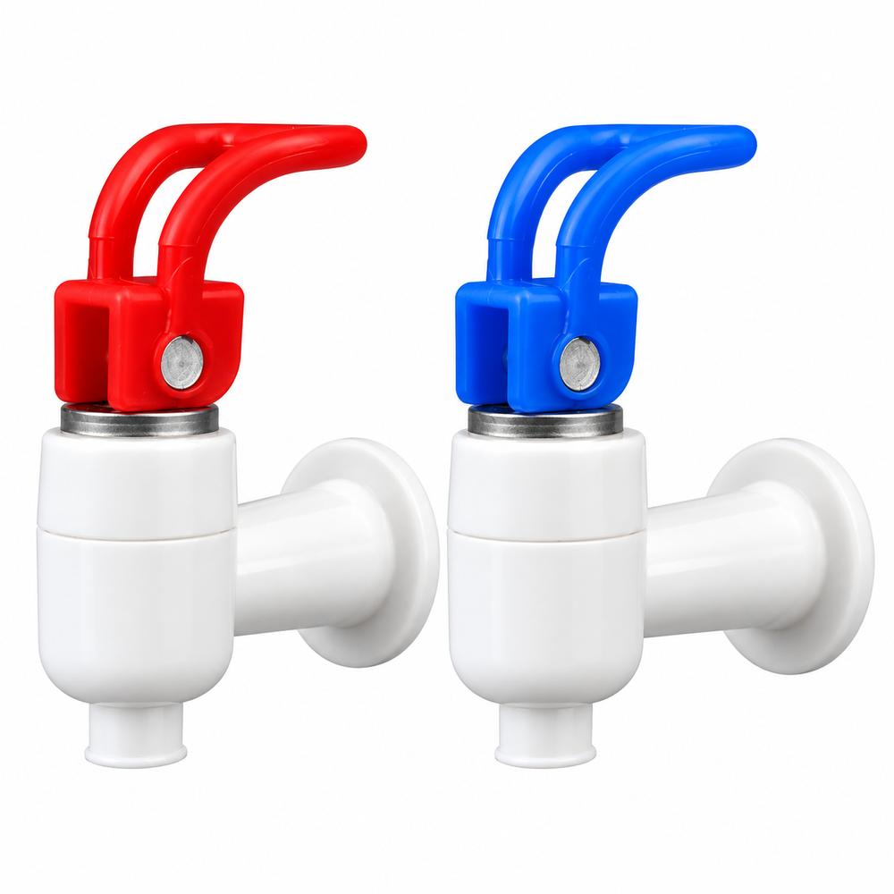 Push Type Water Dispenser Faucet Red Blue Drinking Fountain Valve New Water Dispenser Tap  Home Use