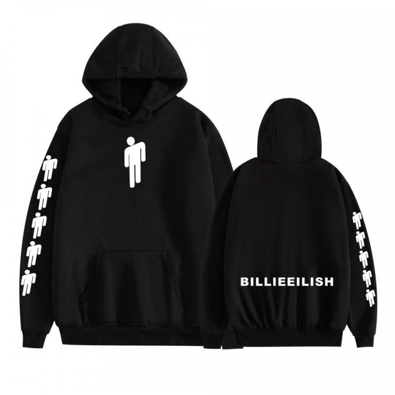 Unisex Oversized Hoodie With Graphic Print Billie Eilish Inspired Streetwear Sweatshirt Teens Adults