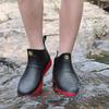 Rubber Rain Boots for Women Men, Round Toe Ankle Boots  Perfect for Gardening, Fishing, Rain Day