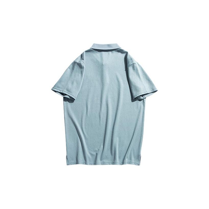 Anta Comprehensive Training Series Fitness Leisure Sports Short Sleeve Polo Shirt Couple Style Wall Gray Men Polo Shirts 95027162-2