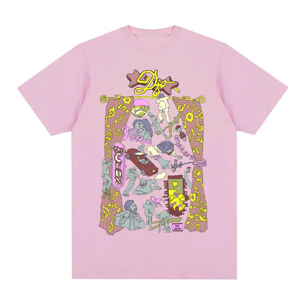 Joe Keery Flash T-Shirt Djo Seconds T Shirt Summer Hip Hop Short Sleeve Harajuku Tshirt 100% Cotton Tees