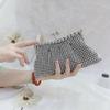 Luxury Rhinestone Dinner Bag Sparkling Celebrity Handbag Bridal Wedding Bag with Dress Bag Diamond Banquet Handbag