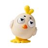 New Design Kawaii Animal Key Chain Cute LED Light Feature Sound Key Chain Pressing Mechanism Sound Effect Pressing Keychain