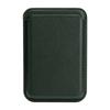 Single Ring Magnetic Card Holder for iPhone 12-16 Series PU Leather Slim Attachment