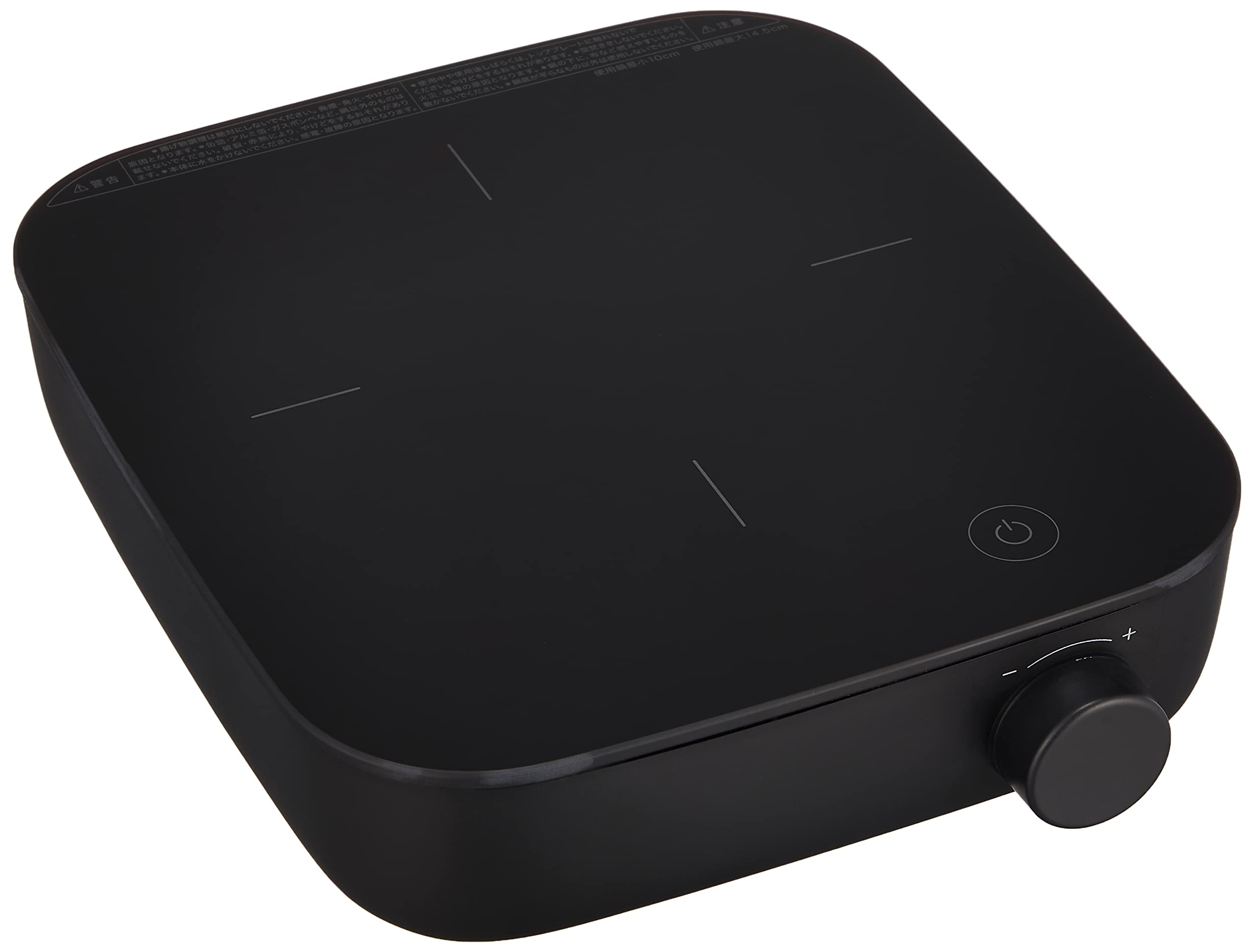 

MUJI IH Cooking x x Model Number Plate, Black, 20.1cm (W) 22.6cm (D) 6.0cm (H), MJ-IHCP1/44821886 чёрный