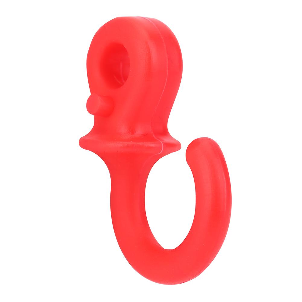 4Pcs Durable Rubber Compound Bow String Stabilizer Vibration Damper Shock Absorber(Red)