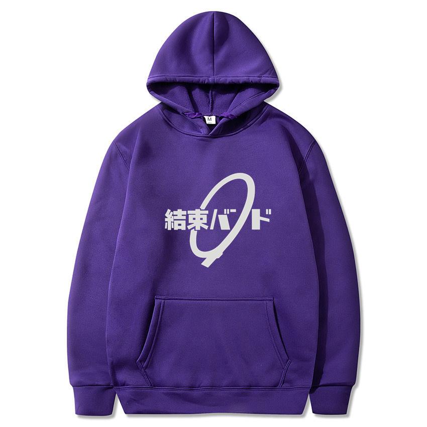 BOCCHI THE ROCK! Kessoku Band Pullover Hoodie Pullover Fashion Classic Hoodie Cozy Fleece Clothing Men's Hoodie Versatile Casual