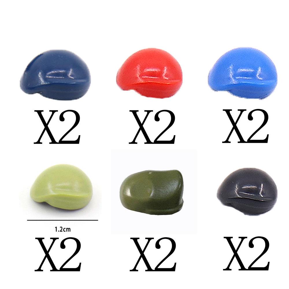 MOC Building Blocks Characters Soldier Accessories Military Camouflage Helmets Gas Masks Flamethrowers Brick Toy Gifts R067 DIY