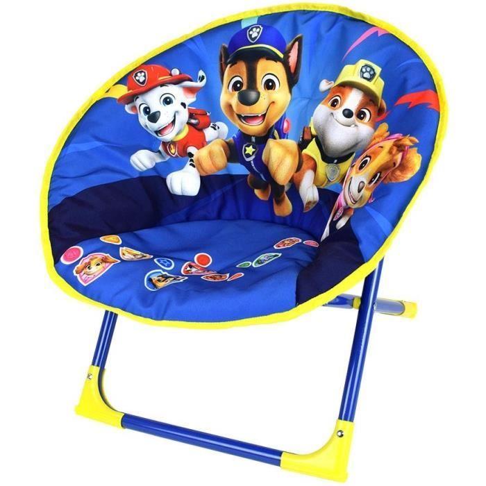 Foldable Moon Chair for Children - PAT'PATROUILLE - FUN HOUSE - 54 X 42 X 47 Cm
