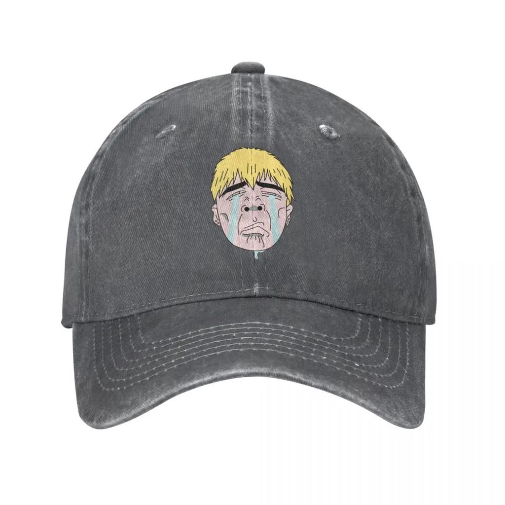 Classic Great Teacher Onizuka Baseball Cap Unisex Distressed Denim Sun Cap Onizuka Crying Outdoor Activities Adjustable Hats Cap
