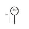 1/5/10PCS 25mm Hand Held Magnifier 5X Magnifying Reading Glass Lens Jewelry Loupe Mini Pocket Educational Tool
