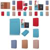 Stilvoller Langlebiger PU-Leder Reisepasshalter Multi-Karten Reisebrieftasche Unisex Reisepasshülle