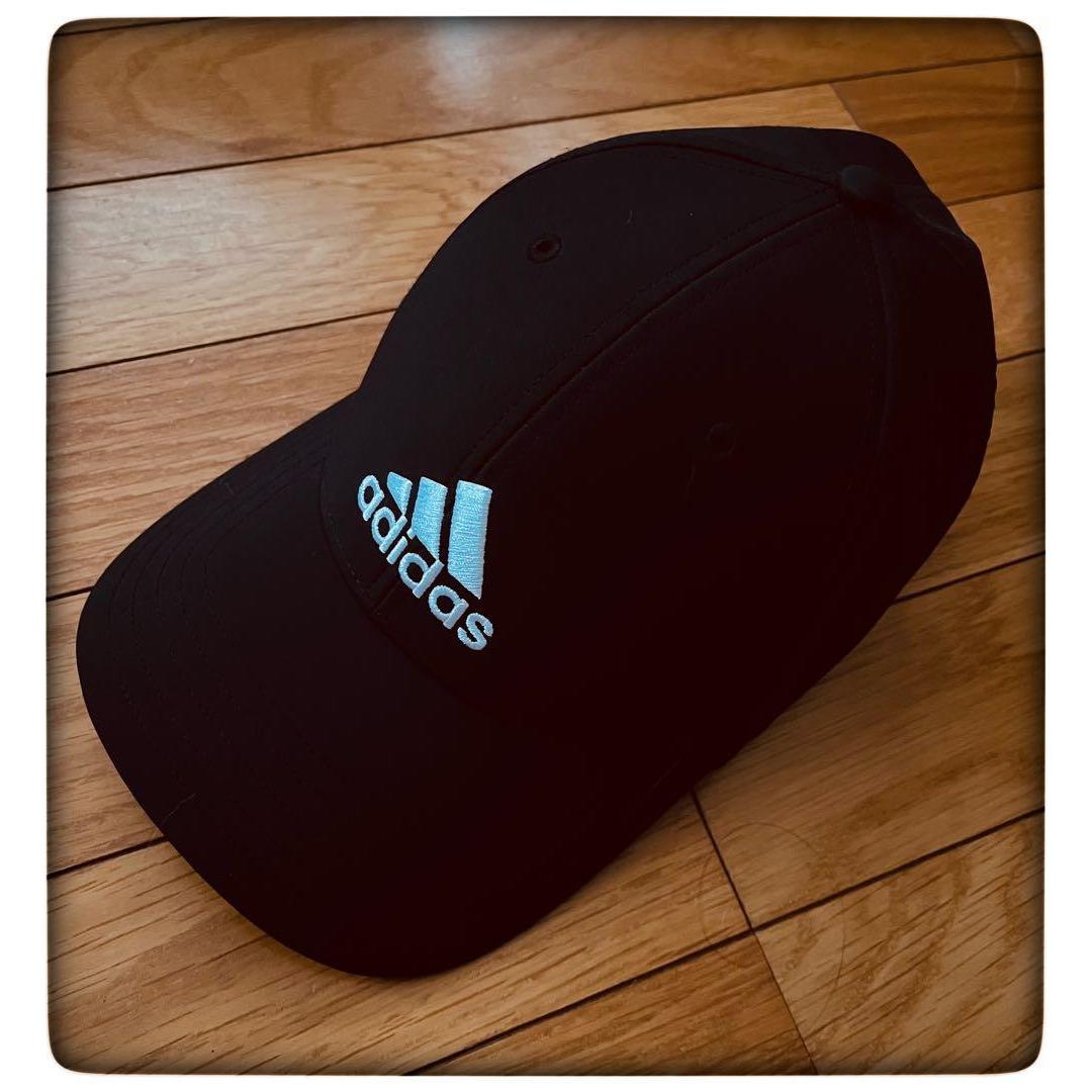 Used [Good Condition] Adidas Baseball Cap Hat [Free Size] Black