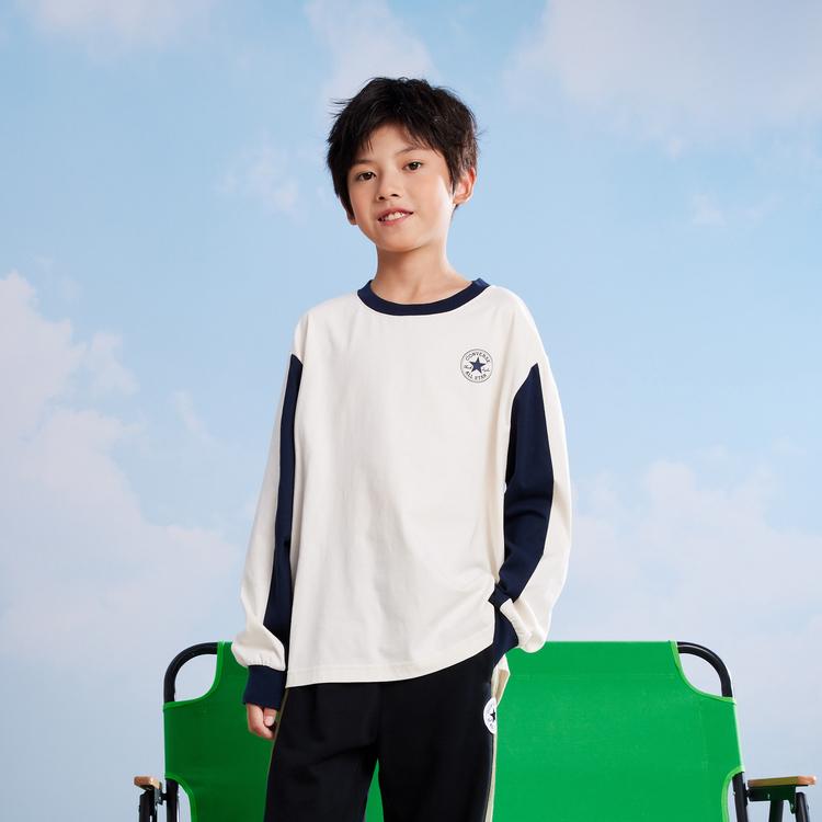Converse T Shirt Milk White Kids' CV2312139GS-001