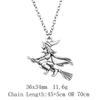 Vintage Angel Wing Pendant Necklace Alloy Feather Guardian Charm Necklaces Blessing Jewelry Gift For Making