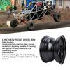 19x7-8 8 Inch ATV Front Wheel Rim 4 Bolt Holes 19x7.00-8 High Strength Steel Wheel Hub Rim for Go Kart Quad Dirt Bike Buggy