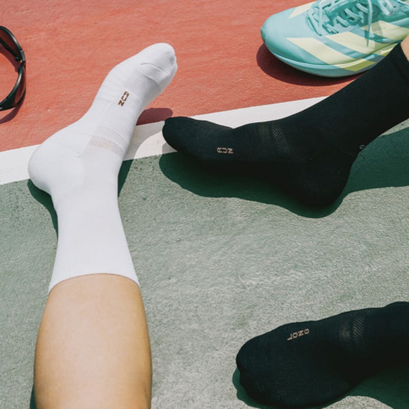 MADGOAT Long Run Running Socks, 5 Colors (Sports Socks)