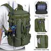 Fishing Backpack with Rod Holder Large Capacity Waterproof Oxford Cloth Outdoor Camping