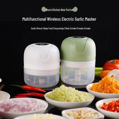 Mini Wireless Electric Garlic Masher and Baby Food Processor