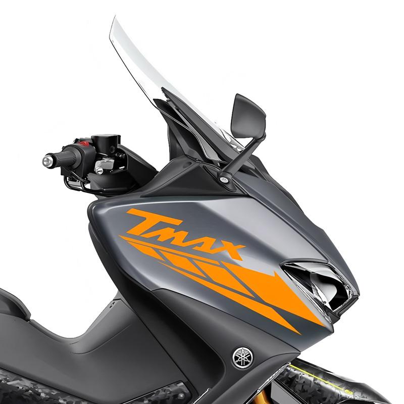 Adatto per Yamaha TMAX530 560 adesivo decalcomania per modifica auto, caratterizzato da adesivi personalizzati per la testa dell'auto con disegni floreali.