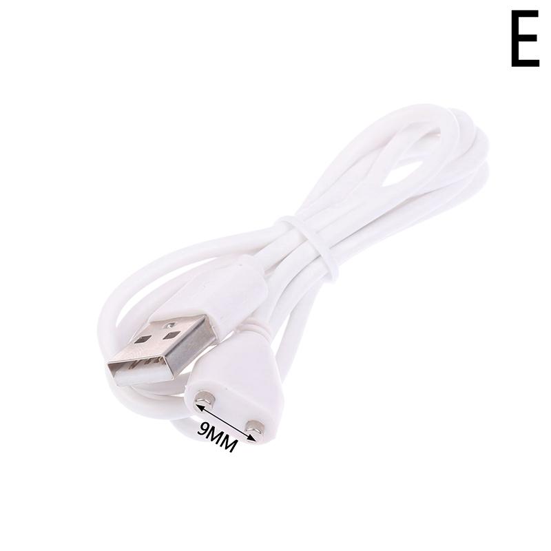 Magnetic Charging Cable 2pin Center Spacing 5mm 6/7/8/9/10mm Suctio USB Power Charger For Sexy Beauty Instrument Smart Device