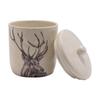 Meg Hawkins Storage Canister - Stag 14 x 14 x 13cms